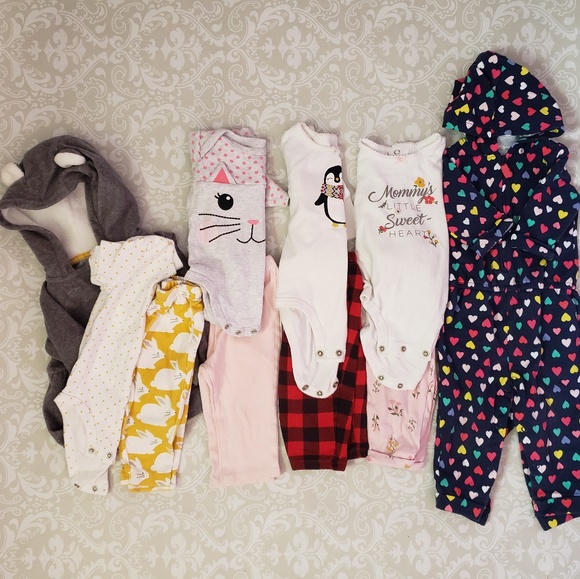 Carter's Other - *SOLD Baby Girl Size 9 months Bundle